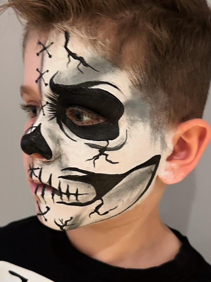 Halloween Facepaint design