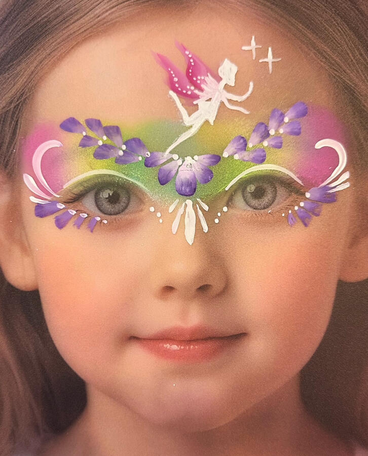 Fairy Facepaint design