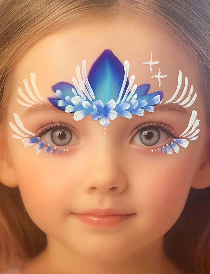 Princess Facepaint design