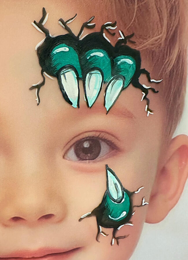Monster Facepaint design