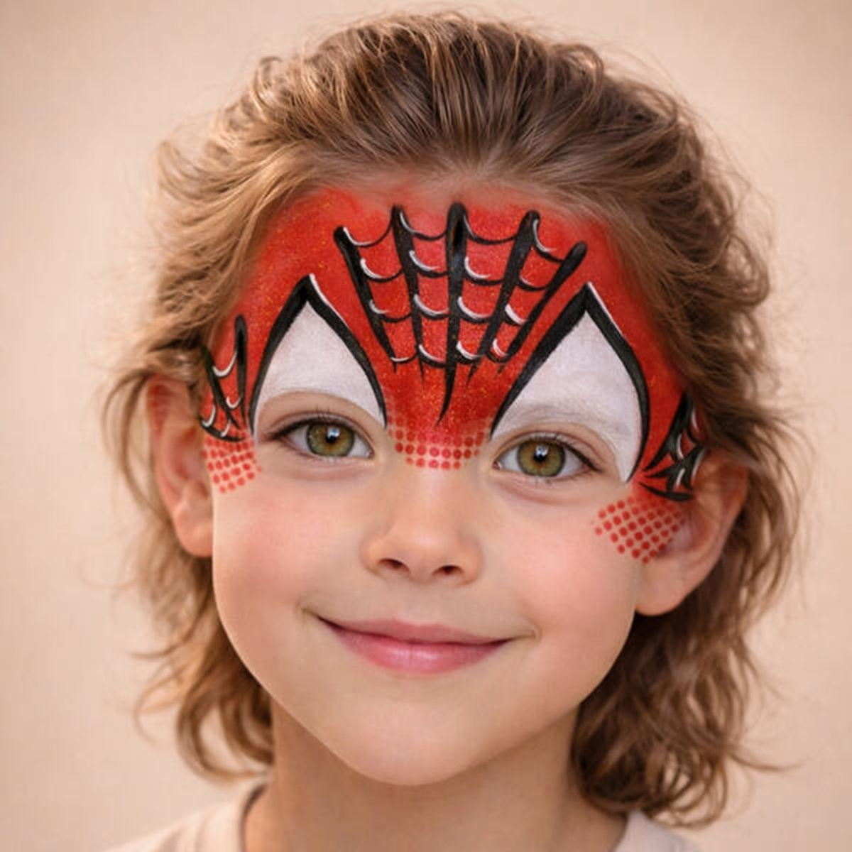 Spiderman facepainting