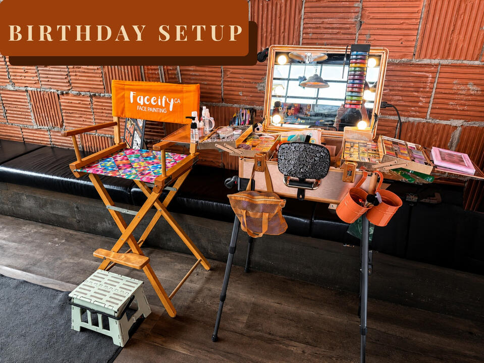 Birthday setup Birthday setup